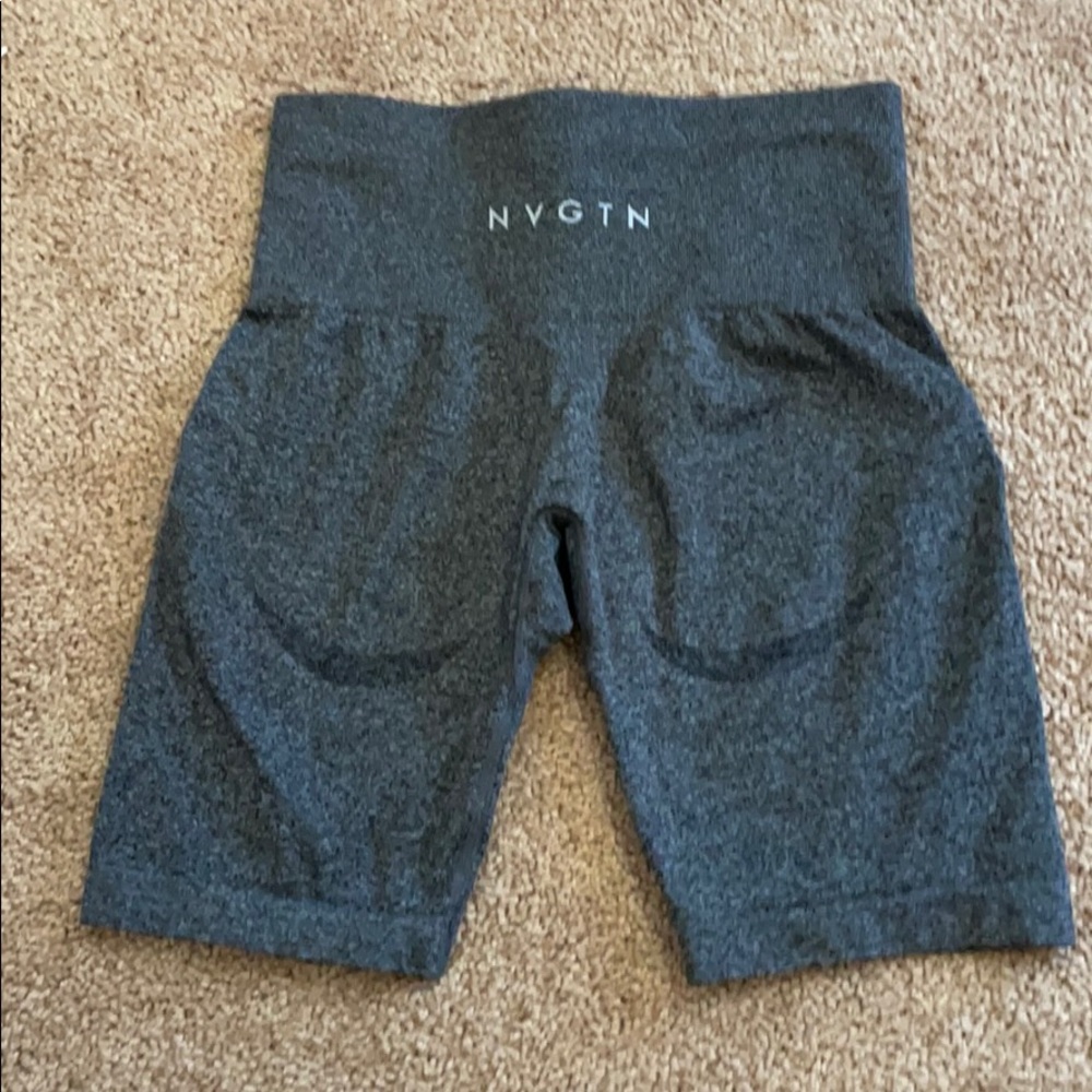 NVGTN black speckled Biker shorts!